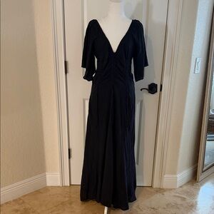 Free People Black Maxi Dress
